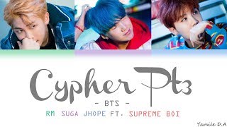 BTS  Cypher Pt3 killer ft Supreme Boi  Letra Fácil Pronunciación [upl. by Ahsaela179]