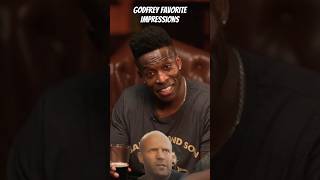 Godfrey does his favorite impression jasonstatham trump shannonsharpe jaypharoah [upl. by Miharba]