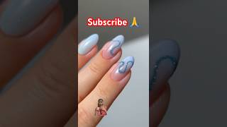 Sparkly and refreshing 💅nailsnailartnailpolishnailhacks [upl. by Franckot]