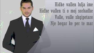 Shpat Kasapi  Valle Kosovare  Lyrics [upl. by Llerraj]