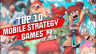 Top 10 Mobile Strategy Games of 2024 NEW GAMES REVEALED for Android and iOS [upl. by Hawken]