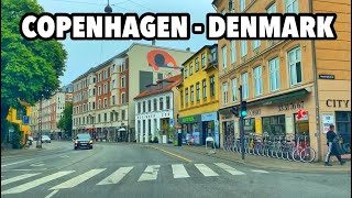 Copenhagen  Driving in Denmark  4k UHD 60 fps [upl. by Dunton]