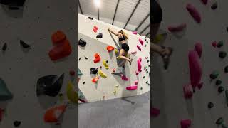 Churning through the v5s on the new topout set 💪🧗‍♂️climbing bouldering fypシ゚ [upl. by Belshin]