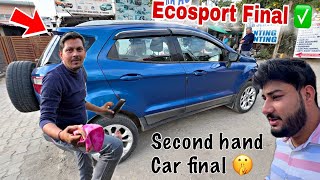 Ford Ecosport done कर दी  ✅ Searching BEST Second Hand Car… 🚘 [upl. by Llenahc]