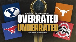 Are these teams OVERRATED or UNDERRATED Texas Penn State Alabama [upl. by Nyrahtak]