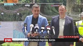 Constructia autostrazii Pascani Suceava scoas la licitatie [upl. by Rizan]