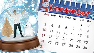 December  Calendar Song for Kids  Month of the Year Song  Holidays  Jack Hartmann [upl. by Severson46]