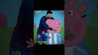 Messi VS Ronaldo 🥵 football funny viral shorts [upl. by Yrekaz842]