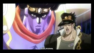 Jotaro vs Steely Dan with subtitles [upl. by Notnirb]