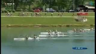 MEN K2 1000 EUROPEAN CANOE SPRINT CHAMPIONSHIP 2012 ZAGREB [upl. by Eecyak]