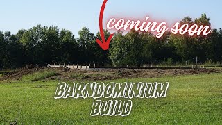 barndominium build  they started [upl. by Avin]