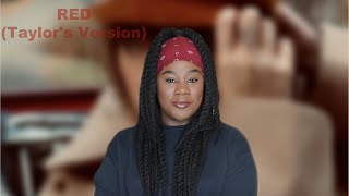 Taylor Swift  Red Taylors Version Reaction [upl. by Enyad708]