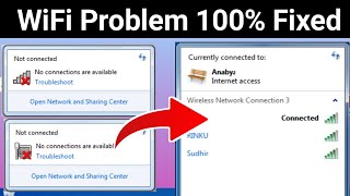 Fix WiFi Problem Windows 710  WiFi Not Connected Windows 1011  Laptop Wifi Not Showing windows 7 [upl. by Camila458]