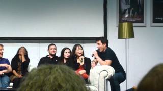 John Barrowman and Naoko Mori singing at The Greatest Show in The Galaxy 1252012 [upl. by Alyahs211]