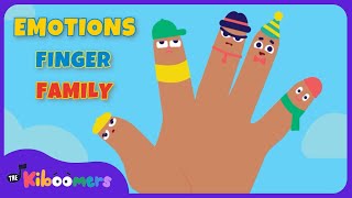 Emotions Finger Family Song  Happy or Sad Exploring Feelings for Kids by The Kiboomers Kid Songs [upl. by Anirbak]