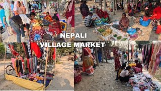 Organic Weekly Shisuwari Village Market of Nepal  4K Video  01 [upl. by Jopa]