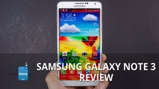 Samsung Galaxy Note 3 Review [upl. by Ynad]