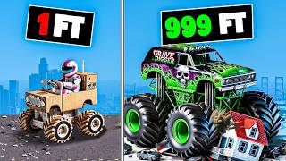 Upgrading to Biggest Monster Truck in GTA 5 [upl. by Yerok]