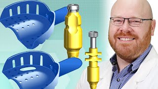 Implant impressions  Closed tray vs open tray [upl. by Abdella]