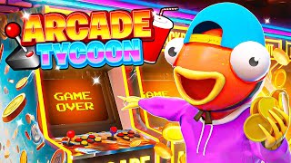 GUIDE ARCADE TYCOON MAP FORTNITE CREATIVE  VIP CODE LOCATIONS HIDDEN ARCADE MACHINE [upl. by Oiznun]