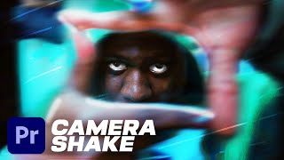 CAMERA SHAKE in Premiere Pro FREE PRESET [upl. by Annuahsal471]