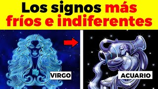 5 signos zodiacales que pueden ser fríos y sin sentimientos [upl. by Annoiek669]