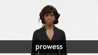 How to pronounce PROWESS in American English [upl. by Akemak50]