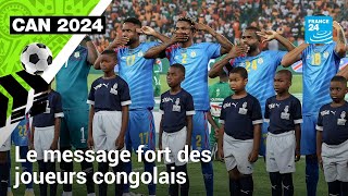 CAN 2024  le conflit dans l’est de la RD Congo s’invite dans la compétition • FRANCE 24 [upl. by Anthea859]