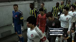 Beşiktaş vs Fenerbahçe  PES 2013 [upl. by Collins805]