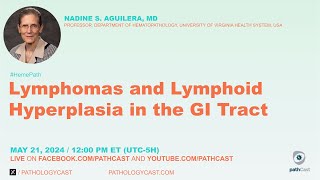 HEMEPATH Lymphomas and Lymphoid Hyperplasia in the GI Tract [upl. by Ehrenberg]