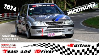 Oliver Zierl  Bergrennen Mickhausen 2024  Citroen Saxo  Team and Driver Edition  KW Berg Cup [upl. by Awuhsoj514]