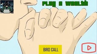 How To Bird Whistle With Your Hands Easily [upl. by Fafa]