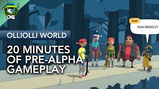 OlliOlli World  20 Minutes of PreAlpha Demo Gameplay [upl. by Zetnauq144]