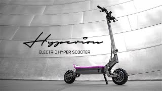 Introducing the Solar Hyperion  Electric Hyper Scooter [upl. by Ingrim]