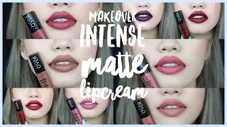 MAKEOVER INTENSE MATTE LIP CREAM 1320 [upl. by Simetra396]