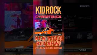 Kid Rock Arrives at Rodeo in General Lee Cybertruck generallee cybertruck jellyroll boduke [upl. by Ransome]