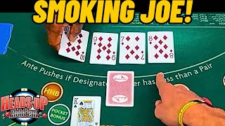 Breaking Rules and Trying Everything Possible to Smash the Session in Heads Up Holdem Poker [upl. by Essirahs588]