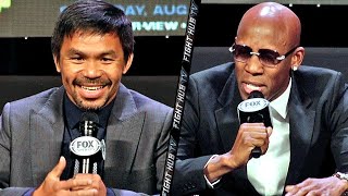 MANNY PACQUIAO VS YORDENIS UGAS  FULL FINAL PRESS CONFERENCE amp FACE OFF VIDEO [upl. by Lovett859]