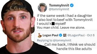 How TommyInit Made Logan Pauls Meltdown Even Worse [upl. by Koeninger]