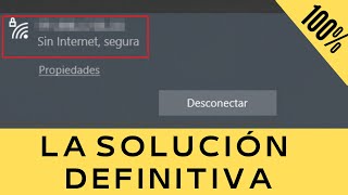 Sin Internet segura Solución Definitiva ✔️ [upl. by Ahseid]