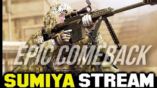 Very Intense Comeback with Bad Start Sniper  Sumiya Stream Moments 4282 [upl. by Sairu585]