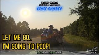 Woman POOPS HERSELF During DUI Traffic Stop  Fights amp Bites Arkansas State Trooper [upl. by Alegnave317]