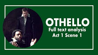 Othello  Act 1 Scene 1 Analysis  A Level Revision Guide 1 Full text annotation [upl. by Si]