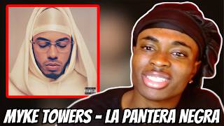 Reacting To Myke Towers  La Pantera Negra  Full Album Reaction  Spanish Subtitle [upl. by Sigler]