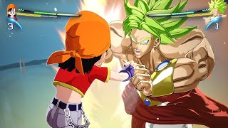 Broly and Mini Characters Grab Clash  Dragon Ball Sparking Zero [upl. by Revlys]