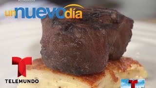 Receta de cocina Carne con Salsa de Chocolate y Pimienta  Un Nuevo Día  Telemundo [upl. by Rramo532]