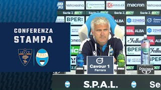 Lecce  SPAL 34 Serie BKT 202122 presentata da mister Venturato [upl. by Ahsimet]