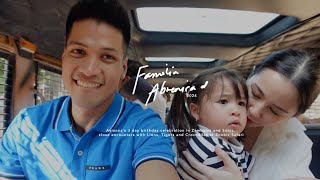 Aviannas 3 day birthday celebration  Familia Abrenica [upl. by Attenal]