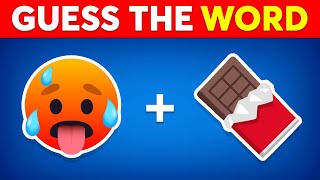 Guess the WORD by Emojis 🤔 Emoji Quiz [upl. by Sunil]