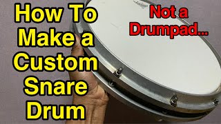 TOP SECRET Build A Custom Snare Drum TODAY [upl. by Adaj]